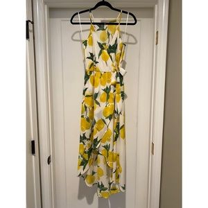 Lemon Printed Dress